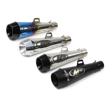 

Universal Motorcycle 51mm Stainless Steel Exhaust Pipe For HONDA dio nc700x dio af18 cb 400 pcx cb500x For SUZUKI burgman 400