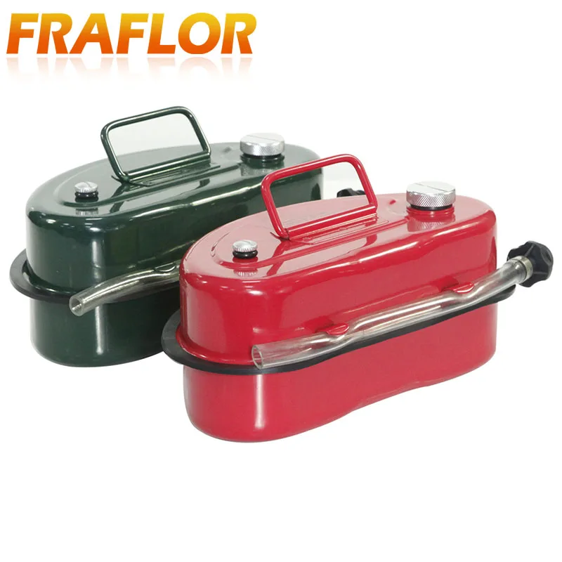 Auto Motorrad Motorrad Ersatz Tragbaren Kraftstoff Tank 3L Liter Benzin  Diesel Wasser Tank Container Metall Öl Kanister Kanister - AliExpress