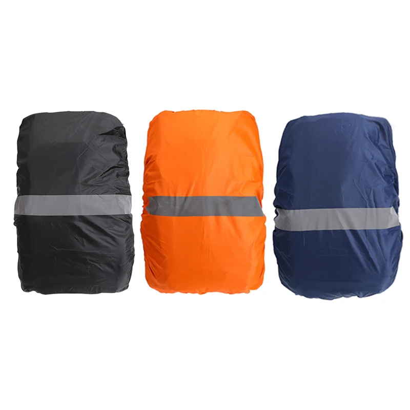 20L 35L 45L Anti-UV Waterproof Night Reflective Tactical Outdoor Mountaineering Black Orange Dark Blue Backpack Rain Cover