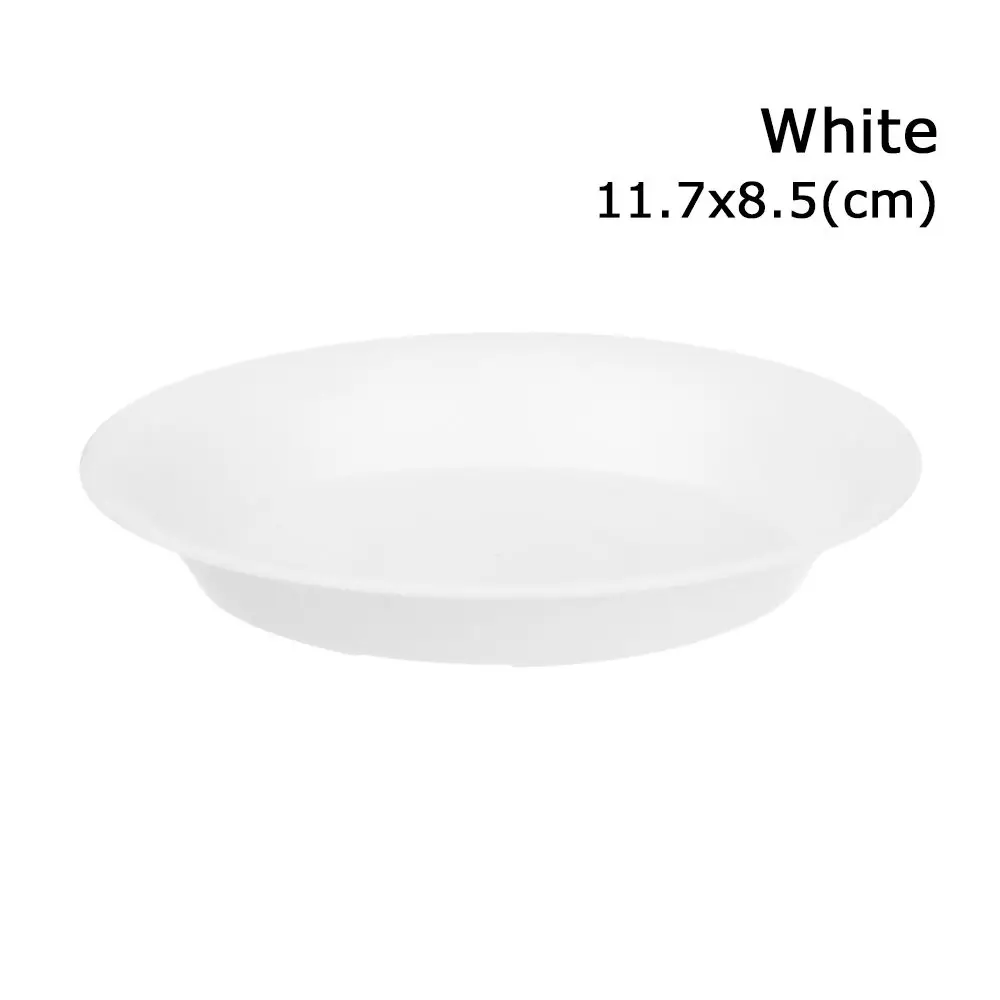 Set of 3 Round Heavy-Duty Plant Saucer Drip Trays for Indoor and Outdoor Use