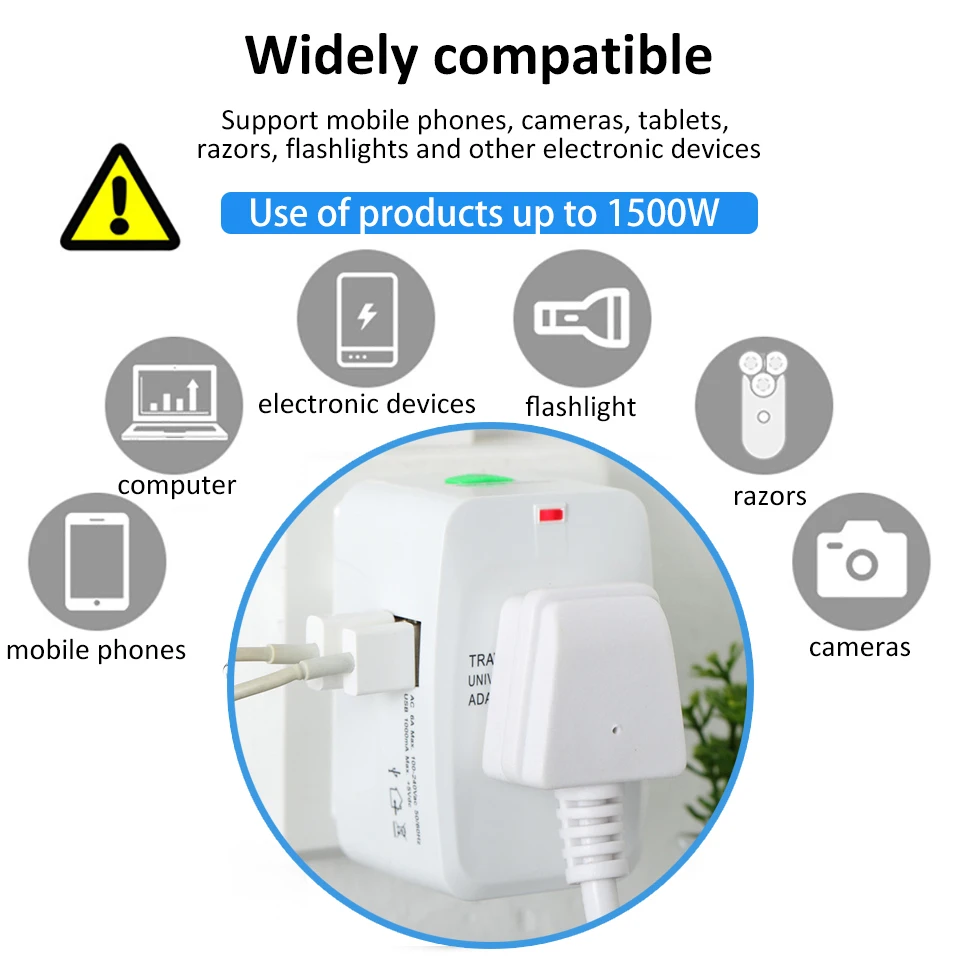 Универсальное зарядное устройство AC power Stecker для samsung для huawei, автомобильное зарядное устройство usb quick 4,0, зарядное устройство для телефона, портативное быстрое зарядное устройство type c 3