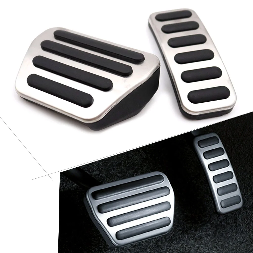 2 Pezzi At Car Fuel Gas Pedali Freno Accessori Copertura Per Range Rover Sport 2013-2021 Per Land Rover Discovery 5 Defender 90 110