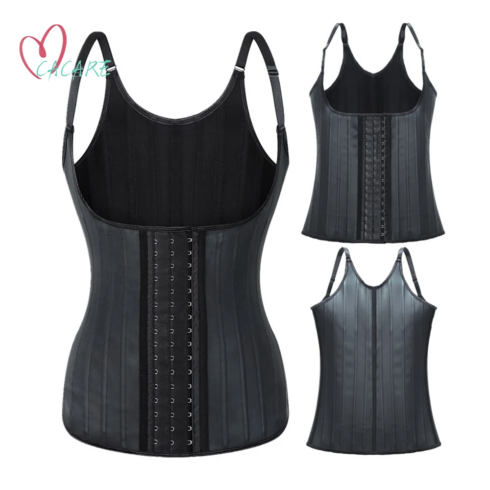 

European Sports Shaper Corset Latex Women Tops Underwear Briefs Body Shapewear Waistrainer Waist Cinchers Vest F0018 CACARE