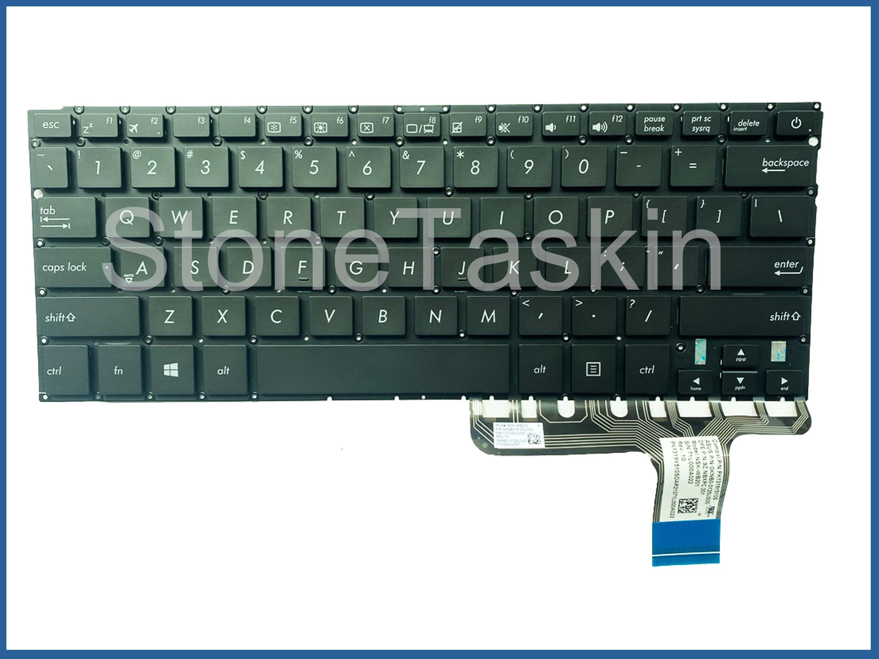 Touches De Clavier Seules (Key Caps) Pour Asus ZenBook UX305 (plusieurs Modèles) - Marron - Occasion