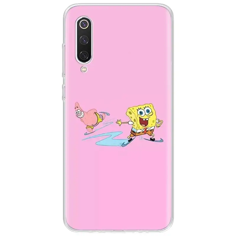 Чехол для телефона с изображением Губки Боба Xiao mi Red Note 87 7S 7A 6 S2 GO K20 Pro + 6A 6X 5X A1 CC 9 8