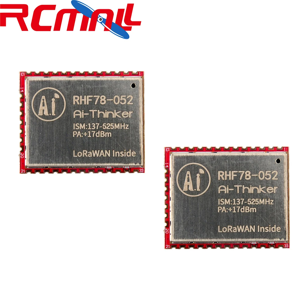 

2Pcs/lot SX1278 HZRHF78-052 LoRa Module 433MHz 470MHz LoRaWAN Wifi Transceiver Module 15Km Long Range +17dBm FZ2854