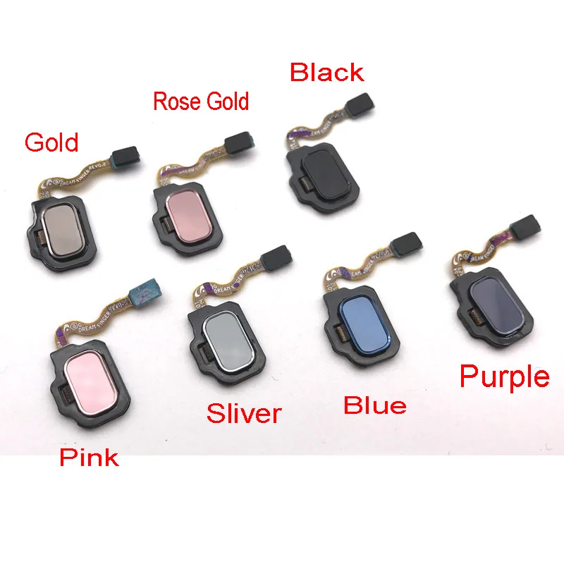 

10 pcs /Lot,100% Tested Original Home Button Sensor Flex Cable Ribbon For Samsung S8 G950 G950F Fingerprint Flex Cable