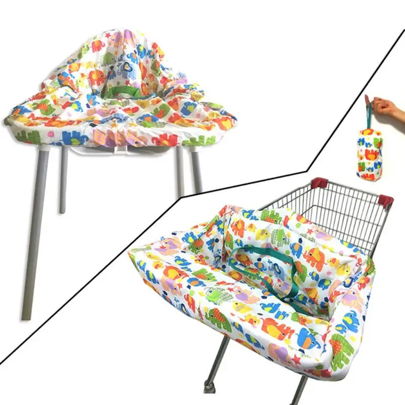 Детская корзина для покупок чехол для детского сидения обеденный высокий стул защитный коврик мягкий коврик H7EB