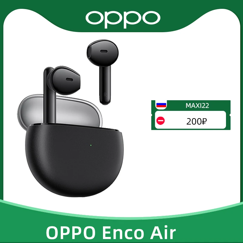 TWS-наушники OPPO ENCO Air беспроводные Bluetooth 5 2 DNN с функцией подавления шума IPX4 для Find X3