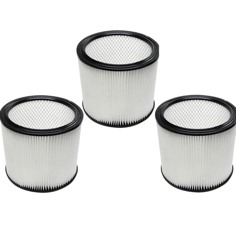 

-3 Pcs Vacuum Cleaner Attachment for Shop-VAC 90304 Filter Replacement Cartridge Filter Fit 5 Gallon and Larger Filter