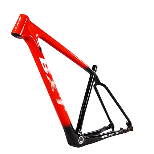 Полная рама карбоновая для горного велосипеда 29er китайская MTB велосипедная рама BSA T800 карбоновая рама 29er карбоновая рама для велосипеда запчасти - Цвет: Светло-зеленый
