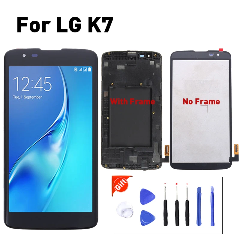 ЖК-дисплей для LG K7 X210 сменный ЖК-экран MS330 LS675 LGMS330 K332 с сенсорным экраном модуль