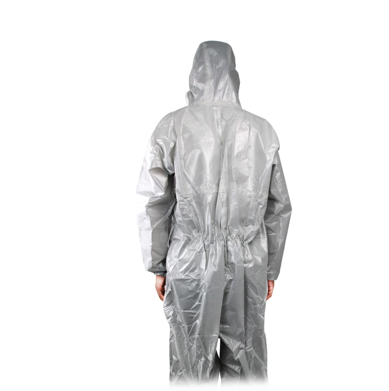 3 м 4570 защитные комбинезоны безопасности Костюмы костюм химической защиты, серого цвета с капюшоном анти-статические пыли вредных микробов распыления