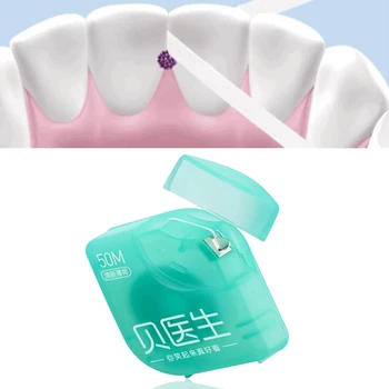 

XIAOMI YOUPIN 50pcs/Set Dental Floss Mint Charcoal Teeth Stick Interdental Brushes Oral Clean Toothpick Tool With Box