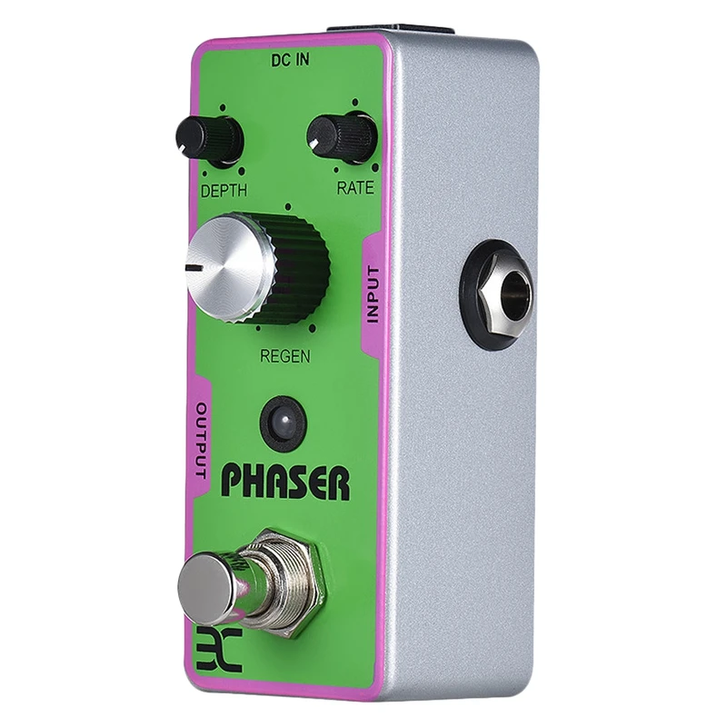 Eno Ex Tc-42 Phaser гитарный эффект педаль фазовой электрогитары полностью металлический корпус для гитары Запчасти и аксессуары