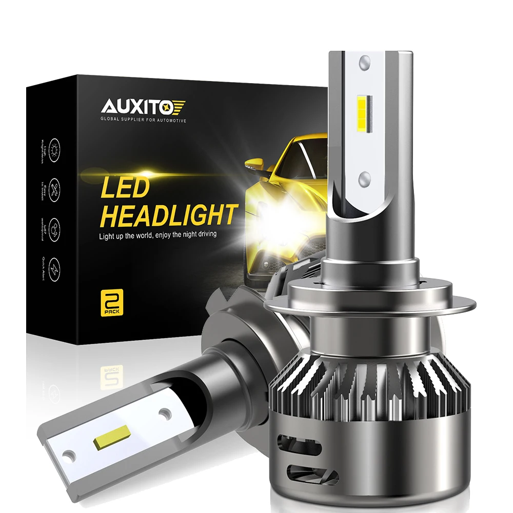 

AUXITO 2x H1 H3 H4 H7 Led Canbus H8 H11 HB3 9005 HB4 9006 Led Headlights Mini 16000LM Car Light Bulbs Automobiles Auto Lamp 12V