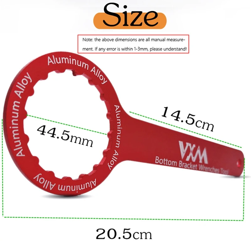 Vxm Bb центральная ось Bb91/109/30Sh/Pf30Sh/Bb51/52/70/Mt500 гаечный ключ Удаление установочный инструмент