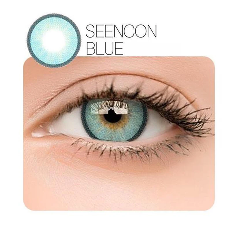

1 Pair (2pcs) Natural Crystal Color Contact Lens for Eyes Cosmetic Contact Lenses Eye Color Soft lens