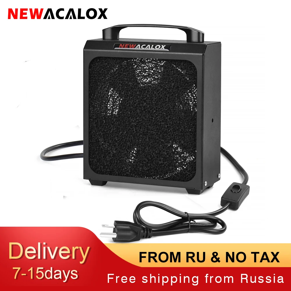 NEWACALOX Solder Smoke Absorber Remover Fume Extractor Smoke Prevention Absorber 30W EU/US Smoking Device Air Filter Fan