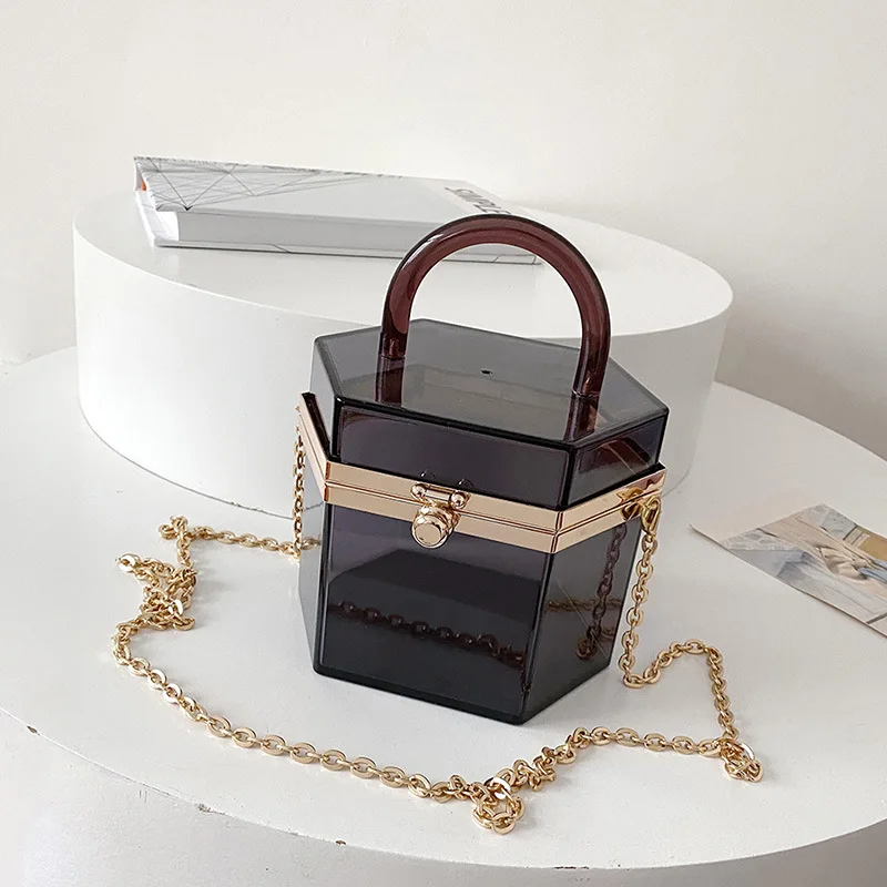 Transparent Evening Handbag, Jewelry Scotts Box