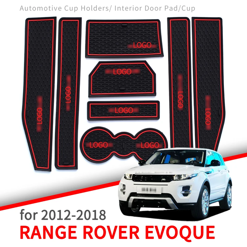 Антискользящий коврик ZUNDUO с отделением для ворот и чашки Range Rover Evoque 2011 ~ 2018