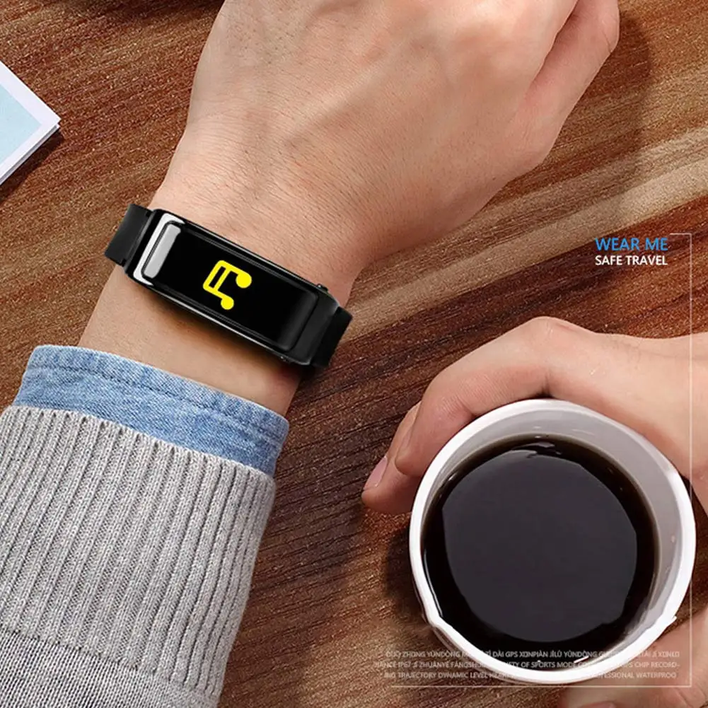 2 в 1 умный браслет с Bluetooth наушники HeartRate монитор водонепроницаемые часы OUJ99