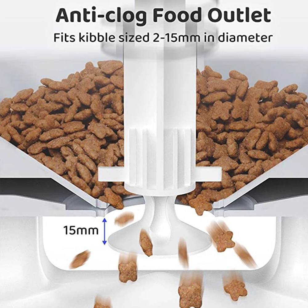 Automatic-Pet-Feeder-Pet-Dog-Cat-Automatic-Feeder-Treat-Toys-Interactive-Pet-Slow-Food-Dispenser-for.jpg Automatikus Pet -Adagoló Pet Kutya Macska Automatikus Adagoló Kezelések Interaktív Pet Élelmiszer -Adagoló Minden Kedvtelésből Tartott Állatok Kezelésére - Image 5