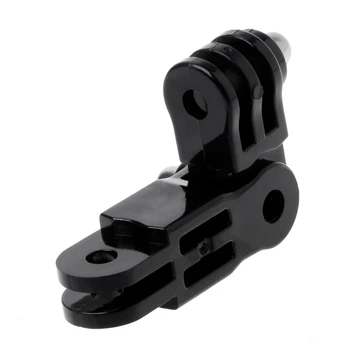 

Prolong Extension Connector Adapter 3-Way Pivot Arm Helmet Mount For GoPro 5/4/3