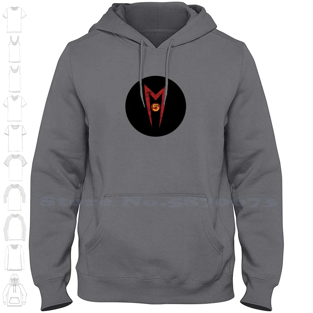 -Mach 5 Streetwear Felpa Sportiva Con Cappuccio Go X Racer X Mach 5 Mach Five