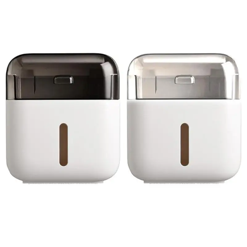 

Multi-function Toilet Paper Holder Waterproof ABS Non-Punching Roll Creatives Paper Carton Toilet Storage Shelf