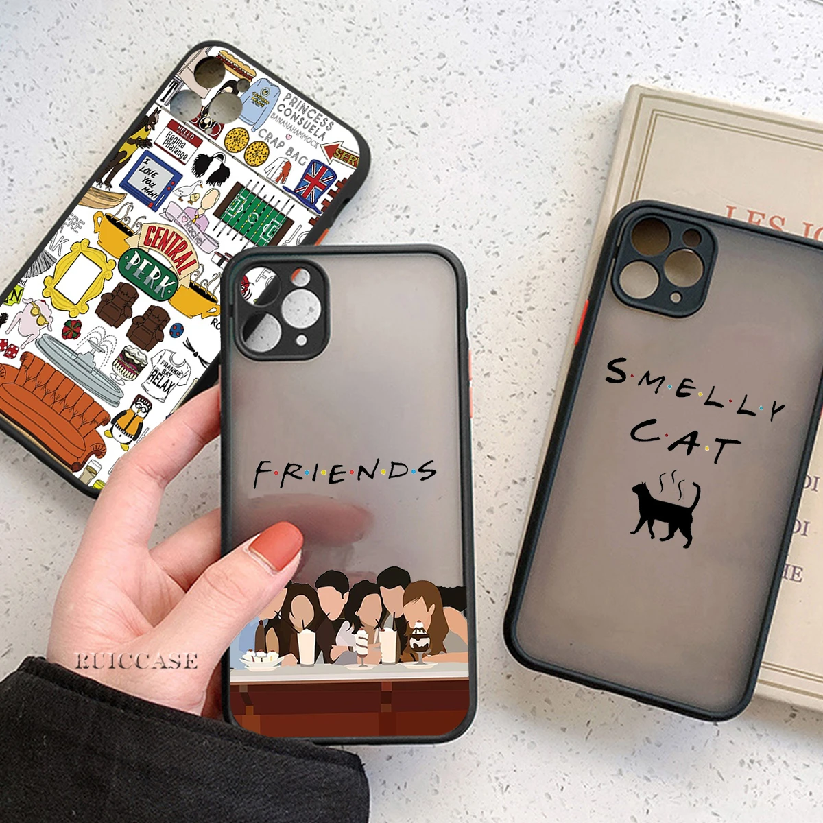 iphone 13 pro max wallet case Friends TV Show Central Perk Coffee Case For iPhone 11 12 Pro XS Max X XR 7 8 Plus Soft Bumper Matte Cover For iPhone 13 Pro Max iphone 13 pro max case clear