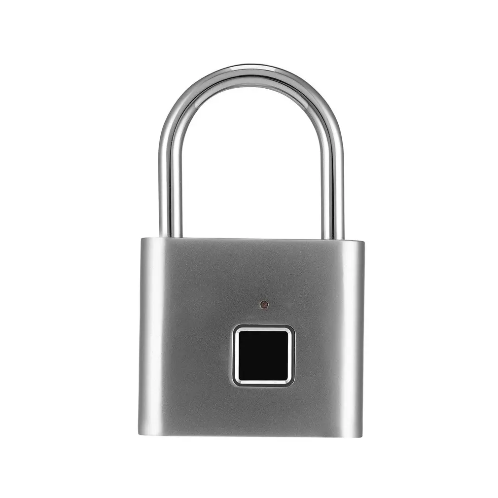 Безопасность Keyless USB Перезаряжаемый биометрический дверной замок Умный Замок быстрая разблокировка цинковый сплав металлический саморазвивающийся чип