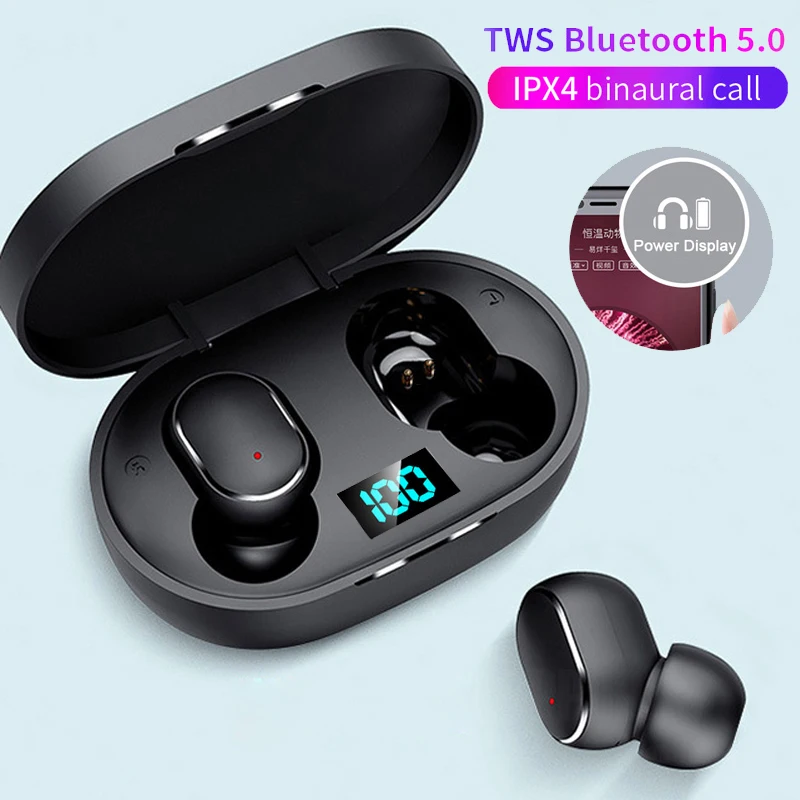 TWS-стереонаушники E6S с поддержкой Bluetooth 5 0 и микрофоном | Электроника