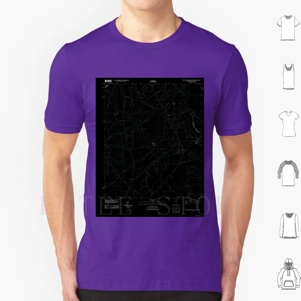 Usgs Topo Map Georgia Ga Burtons Ferry Landing 20110815 Tm Maglietta Invertita Fai Da Te Big Size 100% Cotone Usgs Topo Map Georgia Ga