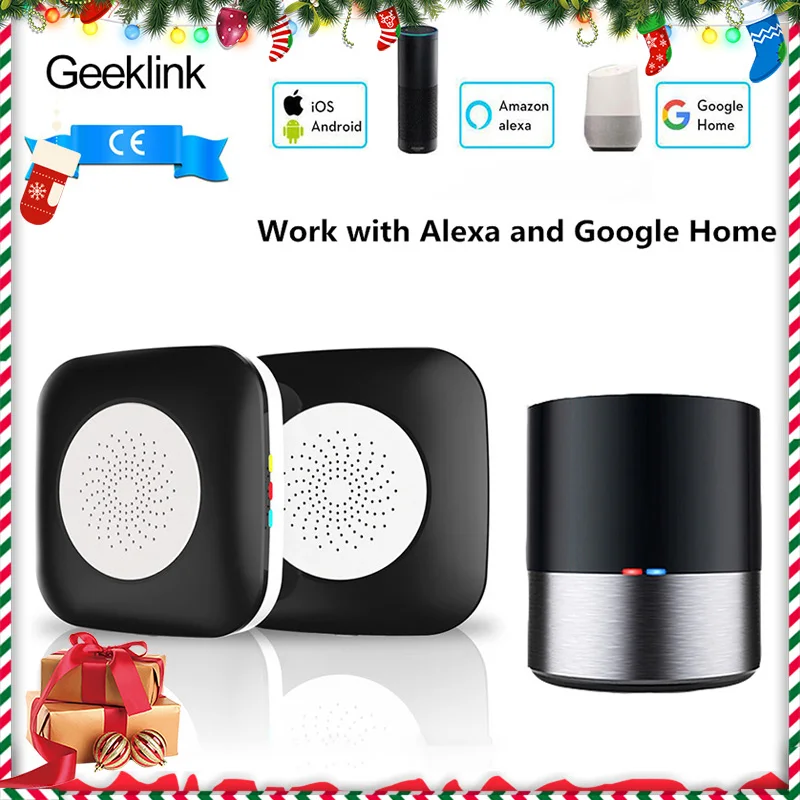 Geeklink Умный Дом Концентратор WIFI + ИК 4G Интеллектуальный Голосовой Контроллер