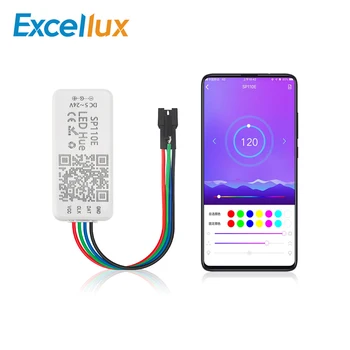 

SP110E Bluetooth Led Controller For WS2811 WS2812B SK6812 RGB Magic Lights Used by IOS Android Smart Phone APP