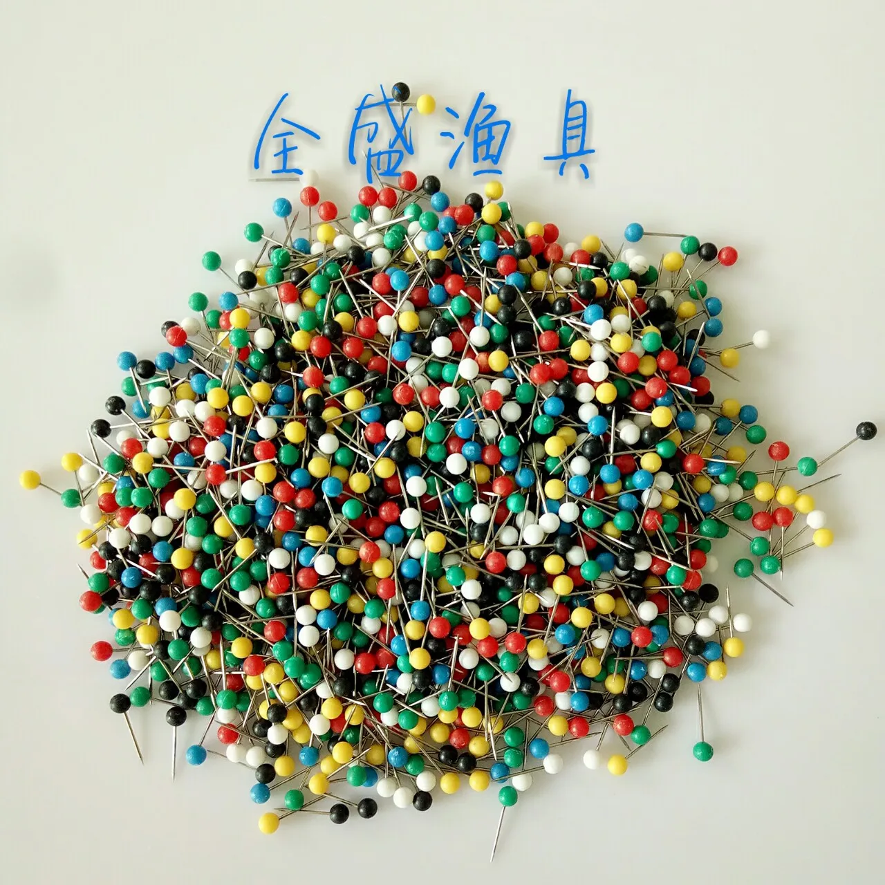 

Color Pin Pearl Needle Fishing Gear Needle Positioning Needle Map Pin Stainless Steel Needle