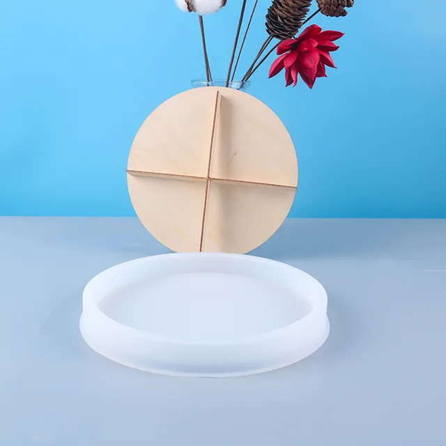 YZY Super Big Dish Mold Funny DIY Silicone Mold Resin Make Your Own Tray Plate Epoxy Resin Molds Fluid Art Supplies Home Deco 02