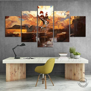 

Disco Elysium Game Poster Figure Decorative Paintings Canvas Art for Home Decor Wall Art ,Unframed