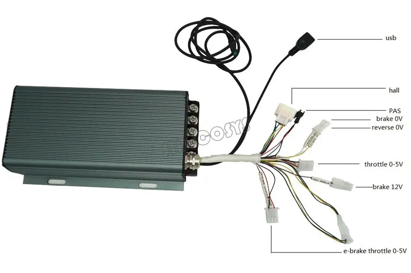 Controlador do Motor Display do Velocímetro e com Adaptador Bluetooth para Bicicleta Sabvoton Color h6 Svmc72150 Tft 10 color display do velocímetro e com adaptador bluetooth para bicicleta