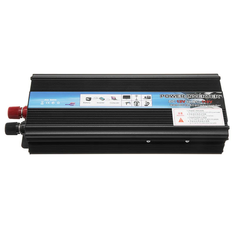 

Inverter 12V 220V 5000W Peak Power Voltage Transformer Converter 12V To 220V Solar Sine Wave Inverter