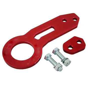 

Vehicle Anodized Towing Kit Parts Trailer Racing Aluminum Professional Accessories Practical Auto Tow Hook Front Rear Universal