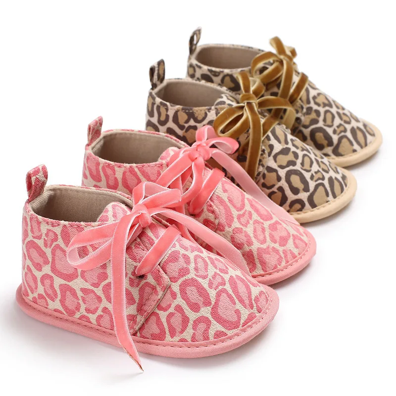 

Babyshoes Spring And Autumn Leopord Pattern Men And Women Baby Soft Bottom Shoes Babies' Toddler Shoes 0-1-Year-Old