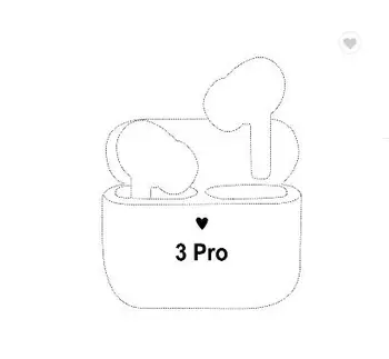 

2020 new Force Sensor AP3 1:1 Colorful Pro with Name Change GPS Wireless Charging Ear Buds
