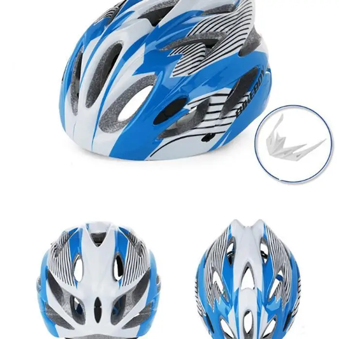 Lightweight Bike Helmet Cycle Helmet Adjustable Outdoor 52-61cm for Adult