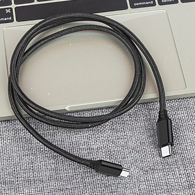 USB C кабель для передачи данных PD 100 Вт 5A быстрое зарядное устройство двойной тип