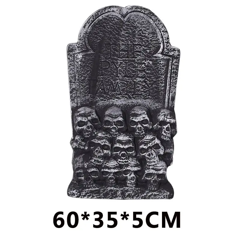 Yard Sign Outdoor Lawn Decorations -  Fake foam Tombstones - Halloween Yard Decoration (5)