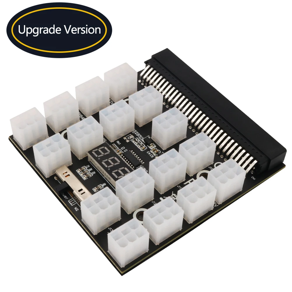 Placa de Alimentação para Servidor 1200w Placa de Fuga com 12 17 Portas Atx Pinos para 1200fb 1200qb a