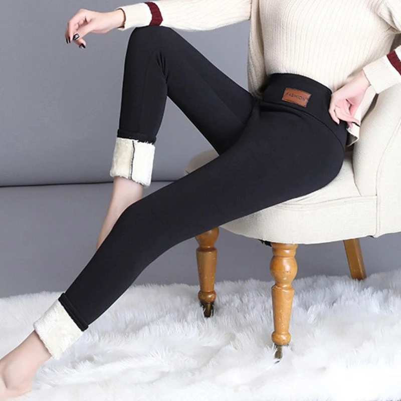 thermal skinny trousers