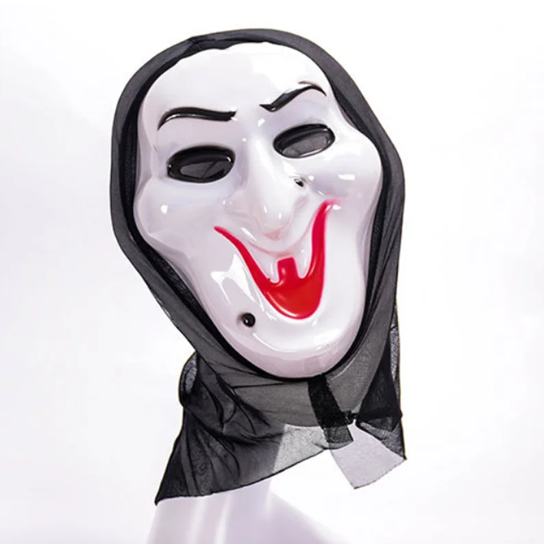 Хэллоуин пугающая маска для косплея Крик Череп Призрак Маска поддельные лица мульти-форма страшные Хэллоуин косплей Вечерние